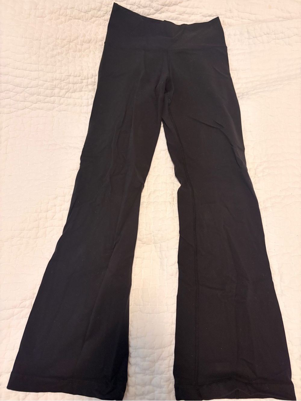 lululemon athletica Black Flared Leggings